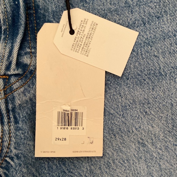 Levi’s Premium 501s High Rise Skinny (2019), Capital E, 29x28, NWT, $98 MSRP - Picture 12 of 15